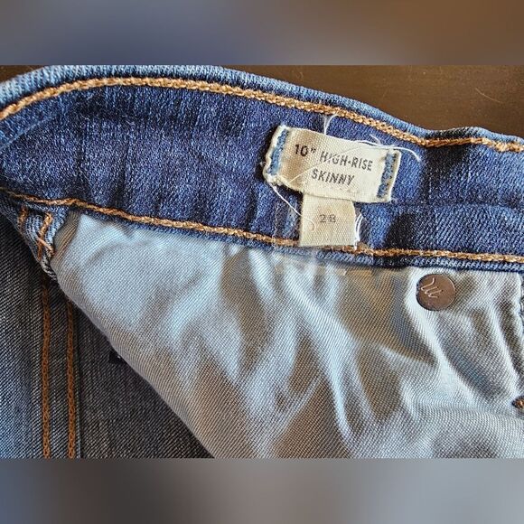 Madewell " 10 inch High-Rise Skinny", size 28, women's - Picture 10 of 11